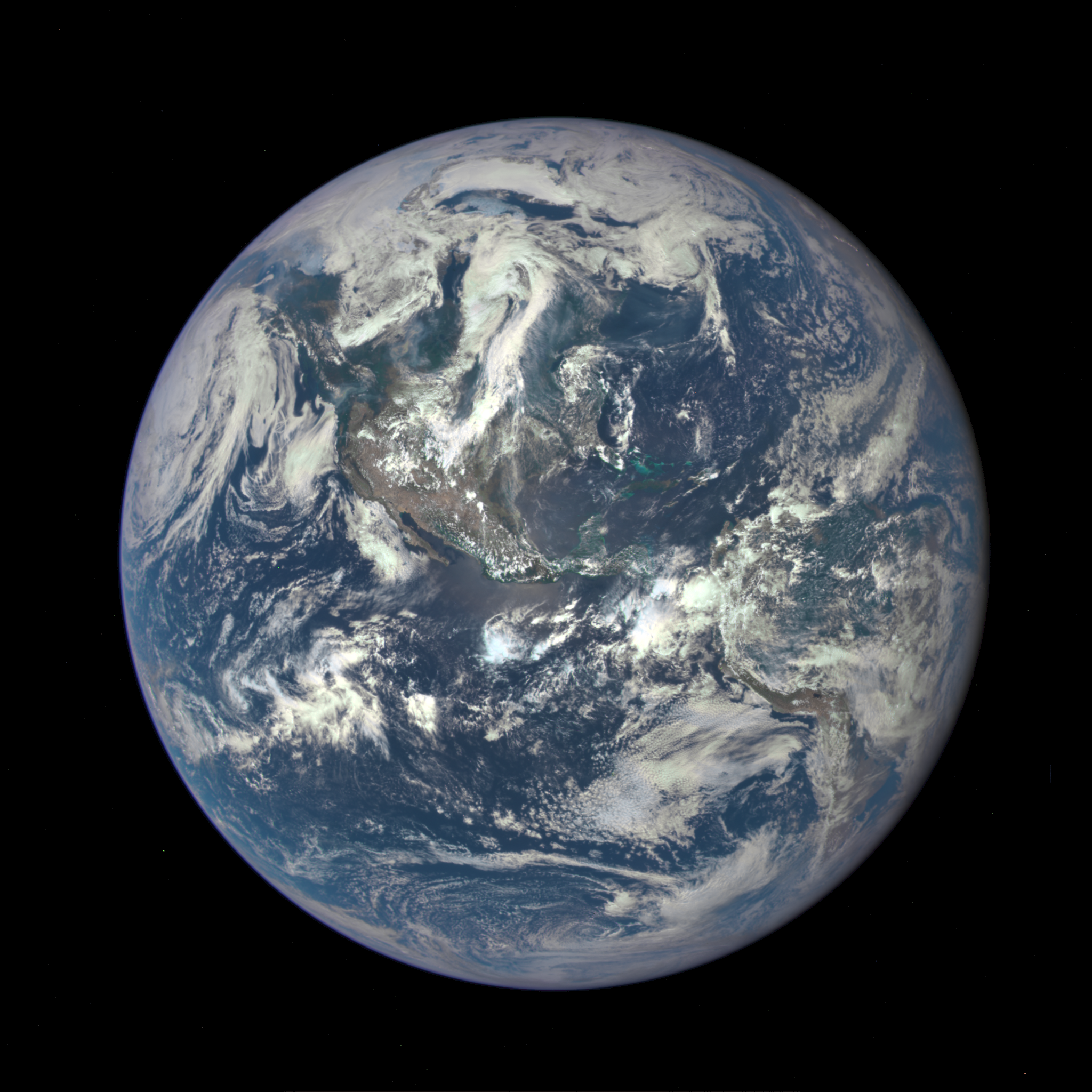 Photo Credit: The NASA Deep Space Climate Observatory.