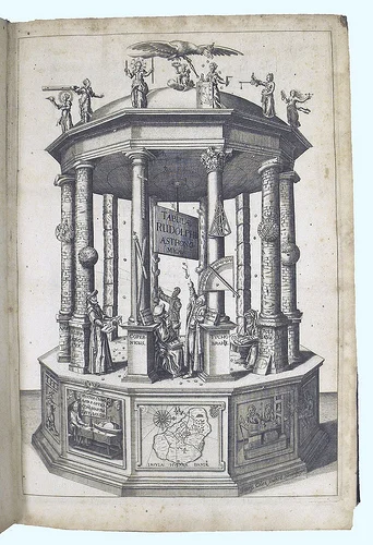 A historical illustration of musical notation